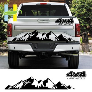 สติกเกอร์กราฟิก 4X4 อุปกรณ์เสริม สําหรับ Ford Ranger Raptor Pickup Isuzu Dma Nissan NAVARA Toyota Hilux