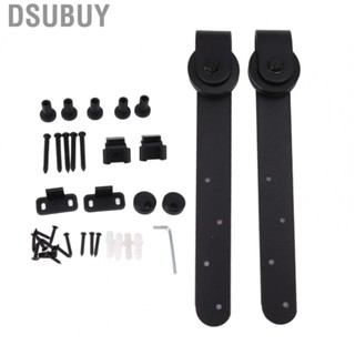 Dsubuy Barn Door Hardware Kit  Mini Pulley Set for Closet