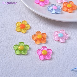 Brightstar จี้เรซิ่น รูปดอกไม้ สําหรับตกแต่งสมุดภาพ 20 ชิ้น