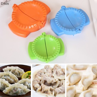 [Dhin] 3Pcs Plastic Dumpling Mold Maker  Jiaozi Maker Dough Press Mold Sets COD