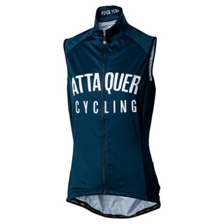 Attaquer Navy Blue Cycling Jersey Women MTB Bike Riding Gilet De Cyclisme Female Road Race Autumn Windproof Sport Wear