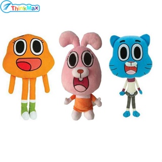 ตุ๊กตานุ่ม รูปการ์ตูนอนิเมะ Amazing World Of Gumball น่ารัก ขนาด 25 ซม. ของขวัญสําหรับเด็ก