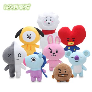 Nkodok Kpop BTS BT21 Bangtan Boys ตุ๊กตายัดไส้ ของเล่น TATA COOKY CHIMMY SHOOKY MANG KOYA