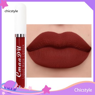 Chicstyle ลิปกลอส เนื้อกํามะหยี่ ไม่ซีดจาง ขนาด 25 มล. สําหรับแต่งหน้า ของขวัญ