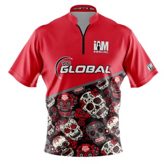 เสื้อโปโลแขนสั้น ลายทีมชาติฟุตบอลชั้นนํา 900 Global DS 2038-9G 3D