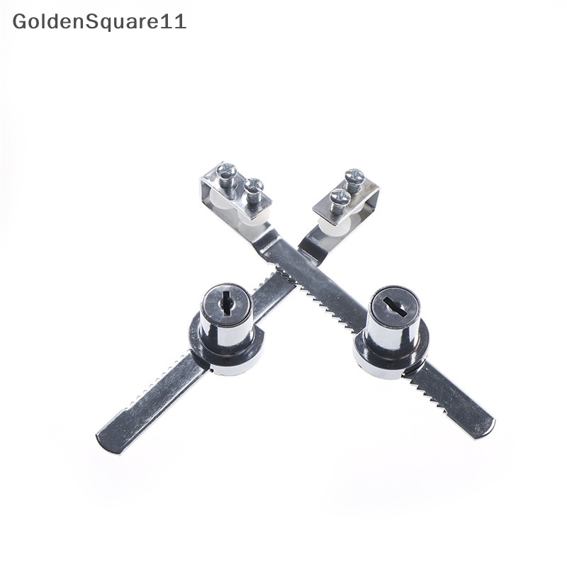 Goldensquare อุปกรณ์ล็อคประตูกระจก ทนทาน สําหรับตู้โชว์ และกุญแจ สัตว์เลื้อยคลาน
