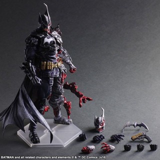 9.9 เหนื่อยมากตุ๊กตาฟิกเกอร์การ์ตูน Dc Comics Thief Series PlayArts to PA to Double-faced Batman 1/6 PV71 ขยับได้