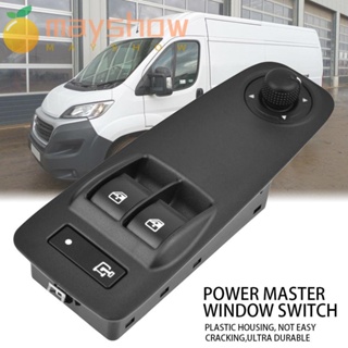 Mayshow สวิตช์หน้าต่างไฟฟ้า DIY สําหรับ Citroen Relay Window Lifter สําหรับ Peugeot Boxer For Fiat Electric Power