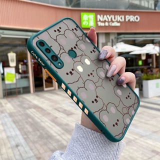 สําหรับ Huawei Y9 Prime 2019 เคสการ์ตูนกระต่ายน่ารัก ขอบสี่เหลี่ยม ดีไซน์ใหม่ กันกระแทก เคสโทรศัพท์ซิลิโคนใส ฝ้า