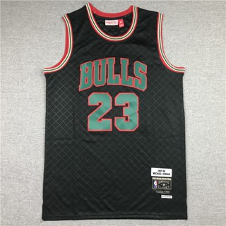 เสื้อกีฬาบาสเก็ตบอล nba Chicago Bulls No. 23 สีดํา 21-22 233384