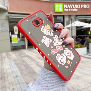 เคสโทรศัพท์มือถือ ซิลิโคนนิ่ม กันกระแทก ลายการ์ตูนกระต่ายน่ารัก สําหรับ Samsung J5 Prime J5 2015 J5008 J5009