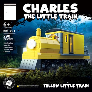 ใหม่ Choo-Choo Charles บล็อคตัวต่อ โมเดลรถไฟจิ๋ว สีเหลือง ของเล่นสําหรับเด็ก ของขวัญ เครื่องประดับสําหรับเด็ก