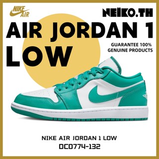 Sneakers&lt;Air Jordan 1 Low&gt;DC0774-132 100%แท้ White green