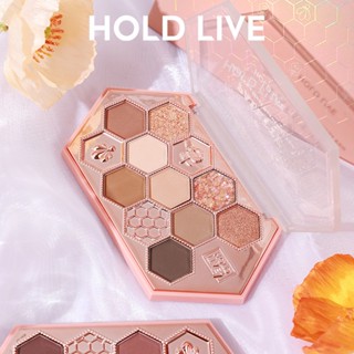 Hold LIVE พาเลทอายแชโดว์ เนื้อแมตต์ กลิตเตอร์ ไข่มุก