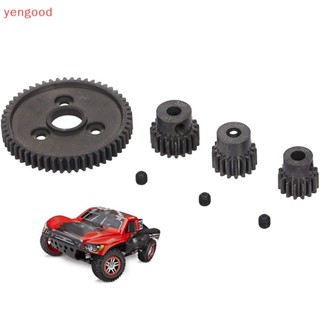 (YGD) เฟืองตรง โลหะ เหล็ก 54T 15T 17T 19T สําหรับ Traxxas Slash 4x4 E-Revo