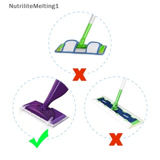 [NutriliteMelting1] แผ่นไม้ถูพื้นไมโครไฟเบอร์ แบบเปลี่ยน สําหรับ Swiffer WetJet Flat Mop Cloth Machine Washable [TH]