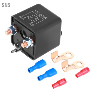 SN5 12V 200A รีเลย์สตาร์ทรถบรรทุกสำหรับงานหนักเปิดปกติพร้อมขั้วต่อ