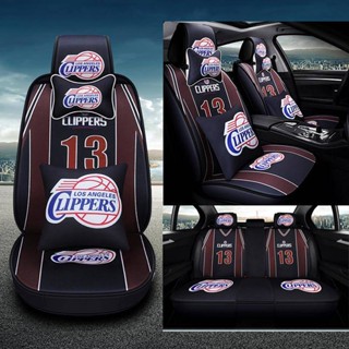 NBA Car Seat Cushion Basketball Fans Seat Cover Lakers Rocket Stag Basketable Nets Clippers Warrior James Pioneer Car Fashion Seat Cushion Cover