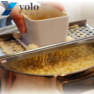 Yolo เครื่องตัดเส้นก๋วยเตี๋ยว แป้งโดว์ สเตนเลส แฮนด์เมด DIY