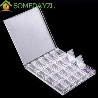 Somedayzl กล่องอะคริลิค สําหรับใส่เครื่องประดับ แหวน ลูกปัด