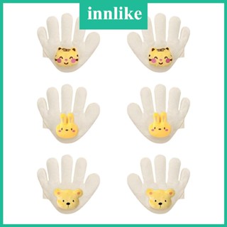 Inn หมอนรองมือ ฝ่ามือ ฝ่ามือ ซ้าย ขวา ลายการ์ตูนสัตว์ สําหรับเด็กทารก