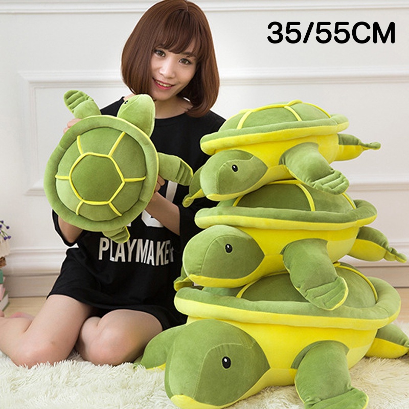 🐢เต่า ตุ๊กตาเต่า ของเล่นตุ๊กตาน่ารัก หลายขนาด ของขวัญให้เด็ก ๆ 35/55CM