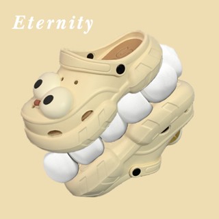 Eternity  รองเท้าหัวโต รองเท้าแตะผู้หญิง น่ารักหนาพื้นลื่น อาบน้ำในห้องน้ำ  สวยงาม สวย สบาย Chic B20H16U 36Z230909