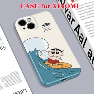 เคสโทรศัพท์มือถือแบบแข็ง กันกระแทก ลายการ์ตูนชินจัง สําหรับ Xiaomi 13 Ultra 12 Pro 12S 12T 12X Lite 11 11i Series 5G NE Mi 11X 10 10T 9