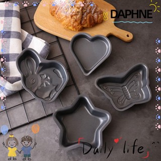 Daphne ถาดอบเค้ก เหล็กคาร์บอน 4 นิ้ว