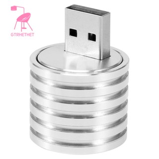 3w USB หลอดไฟ LED ซ็อกเก็ต สปอตไลท์ ไฟฉาย แสงสีขาว อลูมิเนียม