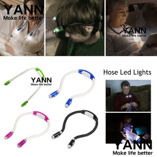 YANN1 ไฟฉาย LED แบบคล้องคอ แฮนด์ฟรี สร้างสรรค์ สําหรับกลางคืน