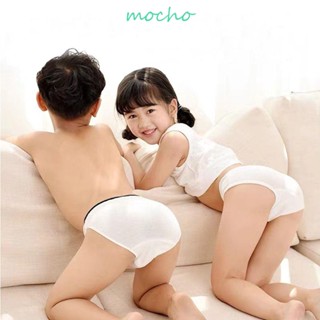 Mocho กางเกงชั้นใน ผ้าฝ้าย แบบนิ่ม แบบใช้แล้วทิ้ง สะดวกสบาย สําหรับเด็ก