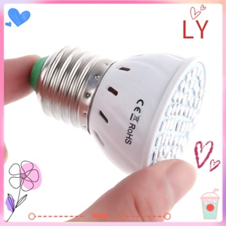 ✧LY-HOME✧ E27 New 60 LED 12W Plant Bulb Grow Light Tent Garden Supply Full Spectrum Yard Kits Hydroponic Lamp