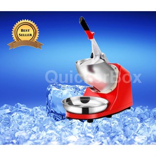 The Red  Portable Ice crusher เครื่องทำน้ำแข็งเกล็ดหิมะ 2 ใบมีด