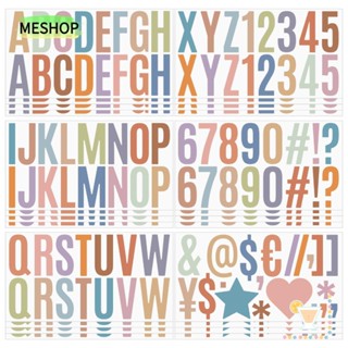 ME สติกเกอร์ตัวอักษร ขนาดใหญ่ 2.5 นิ้ว มีกาวในตัว สําหรับติดตกแต่งสมุดจดหมาย 24 แผ่น