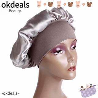 okdeals หมวกคลุมผมแฟชั่นสตรี