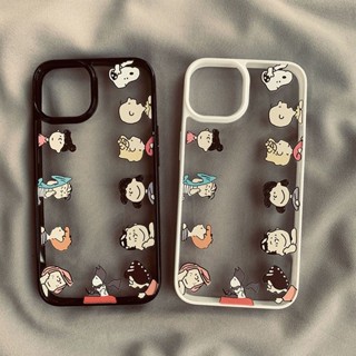 เคสโทรศัพท์มือถือ ลายการ์ตูนสนูปปี้ สําหรับ iPhone 7 8 SE2 7P 8P X XS XR XSMax 11 12 13 14 11Pro 12Pro 13Pro 14Pro 11ProMax 12ProMax 13ProMax 14ProMax 12Mini 13Mini 14PLUS