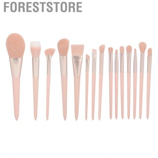 Foreststore Eyeshadow Brush Set  Makeup Kit 15pcs Strong Bonding Process for  Home