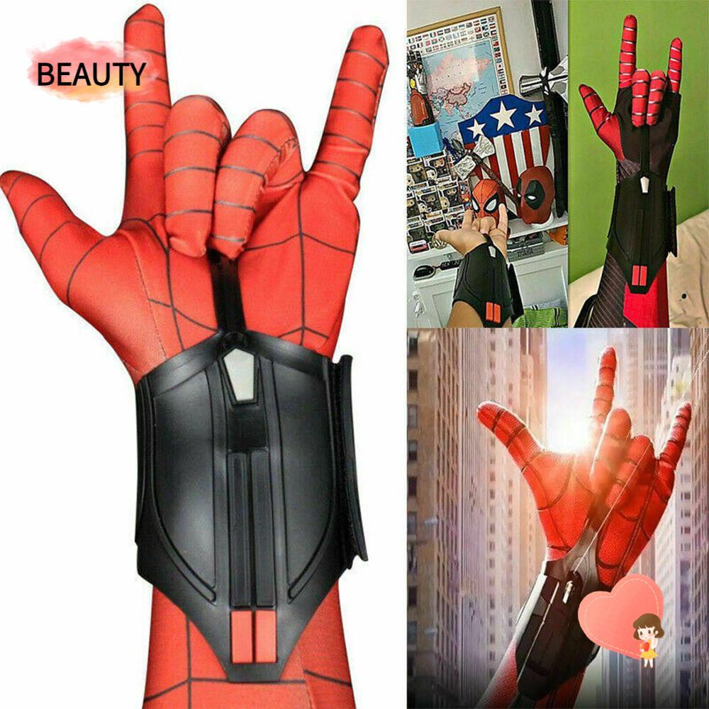 Beauty สนับข้อมือคอสเพลย์ Peter Web Shooter สําหรับเด็ก