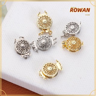 Rowans ตะขอเชื่อมต่อสร้อยคอ สร้อยข้อมือ หลายชั้น สีเงิน DIY