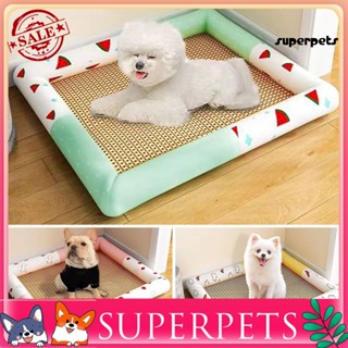 Superpets เบาะที่นอน ลายการ์ตูน ระบายความร้อน ใส่สบาย สําหรับสัตว์เลี้ยง สุนัข แมว