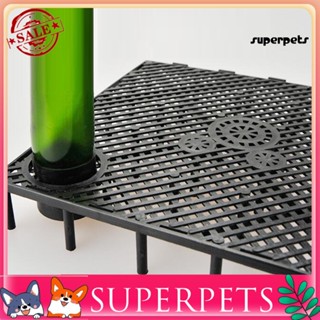 Superpets แผ่นกรองใต้กรวด ทรงสี่เหลี่ยม สําหรับตู้ปลา