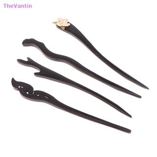 Thevantin กิ๊บติดผม ไม้ธรรมชาติ รูปสับ สไตล์เรโทร คลาสสิก เครื่องประดับ สําหรับผู้หญิง