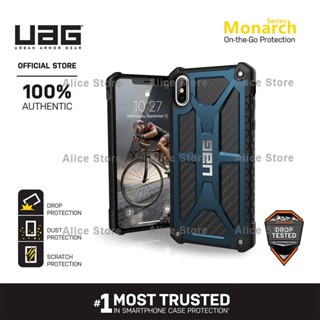 Uag เคสโทรศัพท์มือถือ กันกระแทก สีน้ําเงินกรมท่า สําหรับ iPhone XS MAX X XS XR