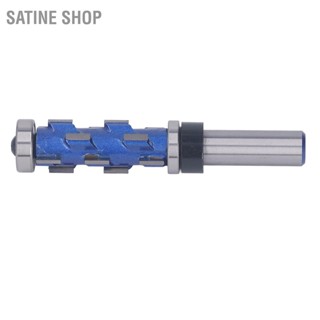 Satine Shop Ĕ ดอกสว่านเราเตอร์ ก้านกลม แบริ่งคู่ ขนาด 1/2X19X45 มม. สําหรับงานไม้