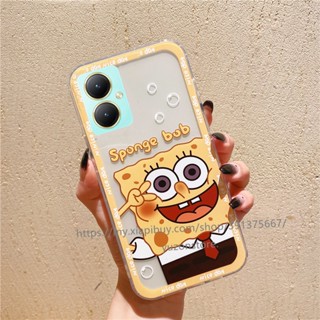 พร้อมส่ง เคสโทรศัพท์มือถือแบบนิ่ม TPU กันกระแทก ลายการ์ตูนสพันจ์บ็อบ สําหรับ VIVO Y78 5G เคส Phone Case