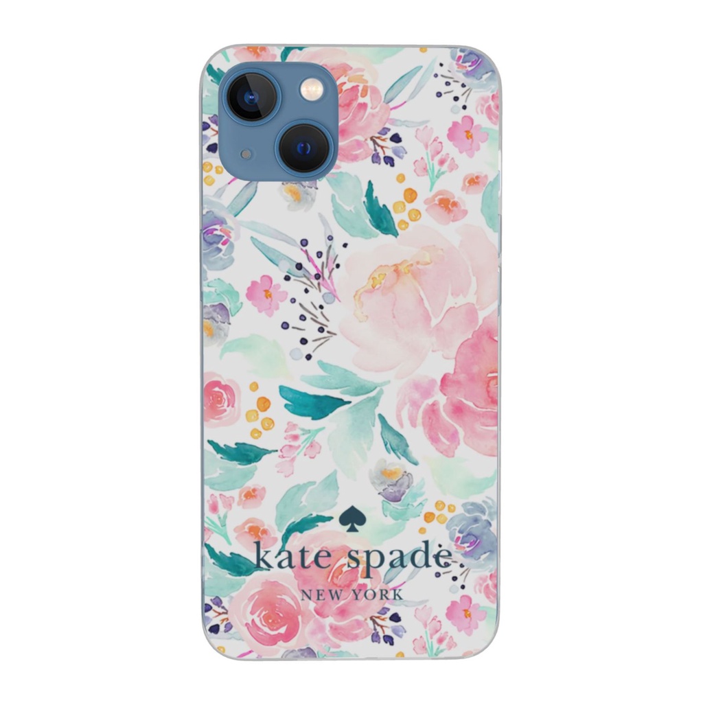 Katespade แฟชั่นเปลือกใสสไตล์คุณภาพสูงเคสโทรศัพท์สําหรับ IPhone 15 14 13 16 Pro Max X XR XS