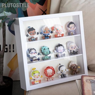 Plutostyle กรณีแสดงรูปอะนิเมะ กล่องเก็บจอแสดงผลหนาสามมิติสำหรับคอลเลกชันของเล่นขนาดเล็ก