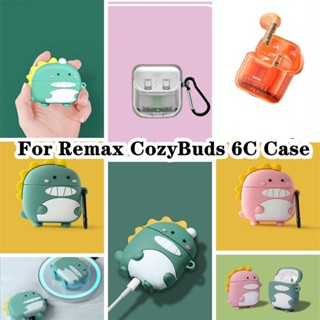 【ของแท้】เคสหูฟัง แบบนิ่ม ลายการ์ตูน สําหรับ Remax CozyBuds 6C Remax CozyBuds 6C