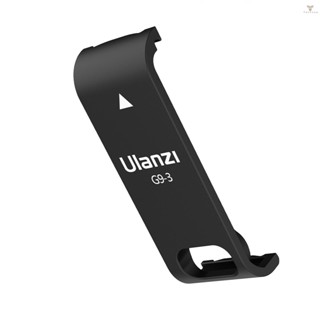 Fw Ulanzi G9-3 Action Camera Battery Cover Plastic Lid Removeable Battery Door Type-C Charging Port Adapter Vlog Accessory Replacement for   10/9